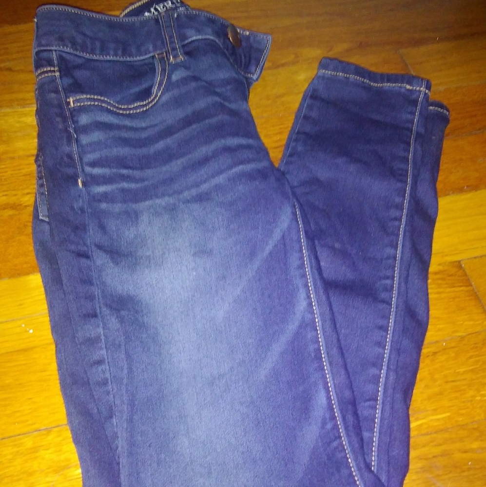 Americna eagle skinny jegging jeans
